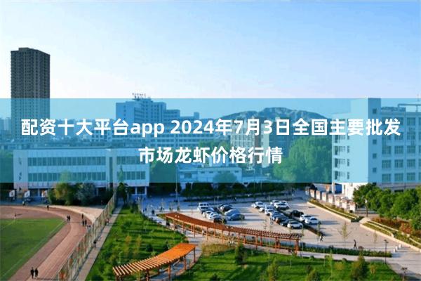 配资十大平台app 2024年7月3日全国主要批发市场龙虾价格行情